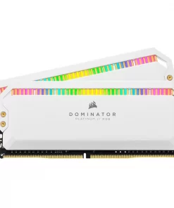 Памет за компютър Corsair Dominator Platinum RGB White 16GB(2x8GB) DDR4 PC4-25600 3200MHz CL16