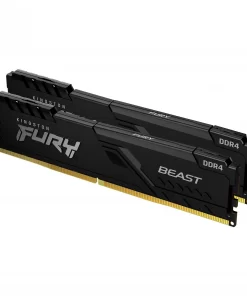 Памет за компютър Kingston FURY Beast Black 16GB(2x8GB) DDR4 PC4-25600 3200MHz CL16