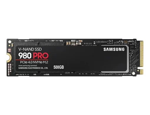 SSD диск SAMSUNG 980 PRO 500GB M.2 Type 2280 MZ-V8P500BW