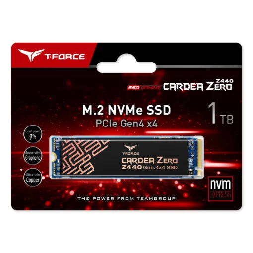 SSD диск Team Group T-Force Cardea Zero Z440 1TB M.2 NVMe PCIe Gen4 x4