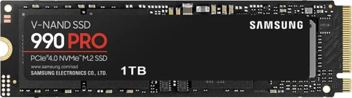 SSD диск SAMSUNG 990 PRO 1TB M.2 Type 2280 MZ-V9P1T0BW