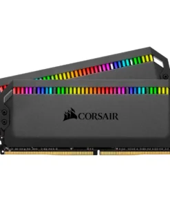 Памет за компютър Corsair Dominator Platinum RGB Black 16GB(2x8GB) DDR4 PC4-25600 3200MHz CL16 CMT16GX4M2Z3200C16 AMD Ry