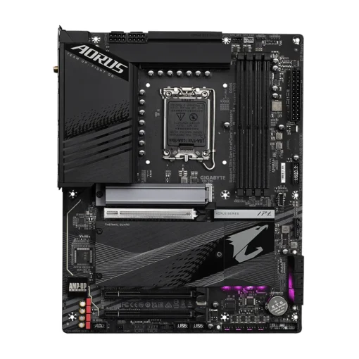 Дънна платка GIGABYTE Z790 AORUS ELITE AX LGA 1700 PCIe 5.0 ATX Wi-Fi 6E RGB Fusion