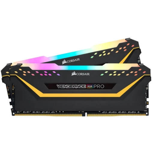 Памет за компютър Corsair Vengeance PRO RGB TUF Black 16GB(2x8GB) DDR4 PC4-25600 3200MHz CL16