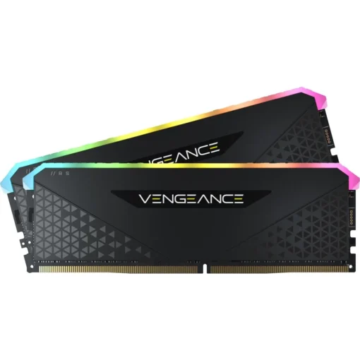 Памет за компютър Corsair Vengeance RS RGB Black 16GB(2x8GB) DDR4 PC4-25600 3200MHz CL16