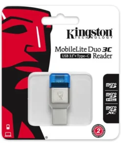 Четец за карти KINGSTON MobileLite Duo 3C USB 3.1 + Type-C