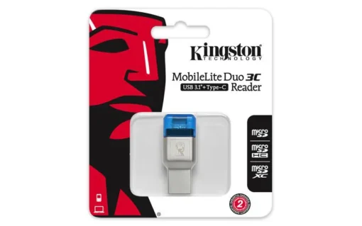 Четец за карти KINGSTON MobileLite Duo 3C USB 3.1 + Type-C