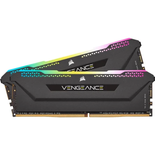 Памет за компютър Corsair Vengeance PRO SL RGB Black 16GB(2x8GB) DDR4 PC4-25600 3200MHz CL16