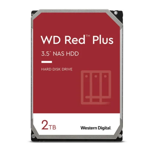 Хард диск WD Red PLUS NAS 2TB 5400rpm 128MB SATA 3