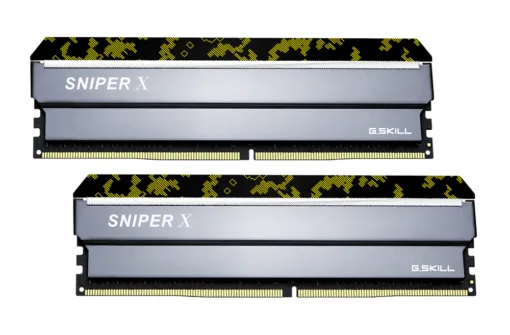 Памет за компютър G.SKILL Sniper X 16GB(2x8GB) DDR4 PC4-25600 3200MHz CL16
