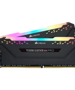 Памет за компютър Corsair Vengeance PRO RGB Black 16GB(2x8GB) DDR4 PC4-28800 3600MHz CL18 CMW16GX4M2Z3600C18 AMD Ryzen