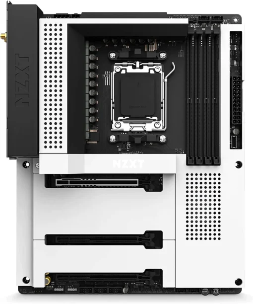 Дънна платка NZXT N7 B650E White AM5 DDR5 WiFi 6E PCIe 5.0