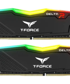 Памет за компютър Team Group T-Force Delta RGB Black DDR4 - 16GB (2x8GB) 3200MHz CL16-20-20-40