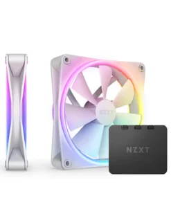 Комплект вентилатори NZXT F140 RGB Duo White 2 бр RGB Контролер