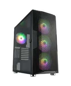 Кутия за компютър FSP CUT592 Black ARGB TG E-ATX Full - Tower