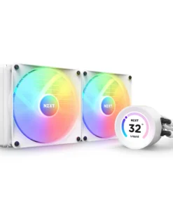 Охладител за процесор NZXT Kraken Elite RGB 280 White Customizable LCD Display