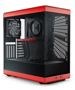 Кутия за компютър HYTE Y40 Tempered Glass Mid-Tower Червено и Черно