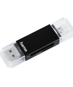 Четец за карти HAMA 181056 USB 2.0 SD/microSD черен