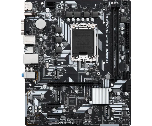 Дънна платка ASRock B760M-HDV M.2 LGA1700 DDR4 ATX