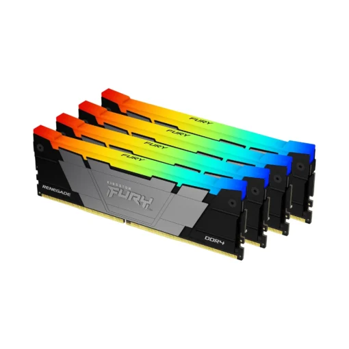 Памет за компютър Kingston FURY Renegade RGB 64GB (4x16GB) DDR4 3600MHz CL16