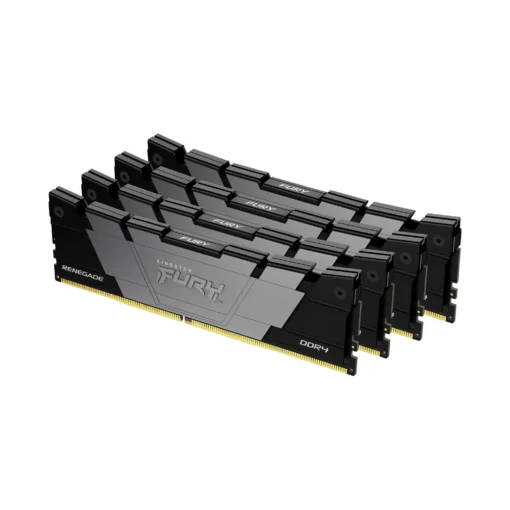 Памет за компютър Kingston FURY Renegade Black 64GB(4x16GB) DDR4 3600MHz CL16