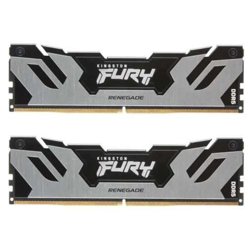 Памет за компютър Kingston Fury Renegade Silver 32GB(2x16GB) DDR5 PC5-48000 6000MHz CL32