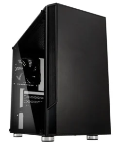 Кутия за компютър Kolink Citadel Tempered Glass Micro-ATX Черен