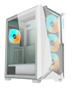Кутия за компютър Gigabyte C301 WHITE V2 Tempered Glass Mid-Tower RGB Fusion