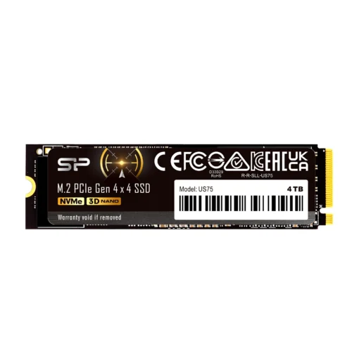 SSD диск Silicon Power US75 4TB M.2-2280 PCIe Gen 4x4 NVMe