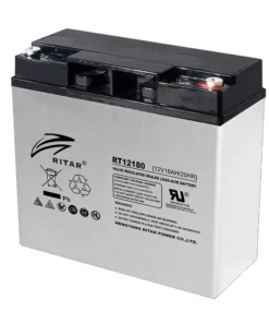 Оловна батерия RITAR (RT12180) AGM 12V 18Ah 181 /76 /167 mm F13(M5)