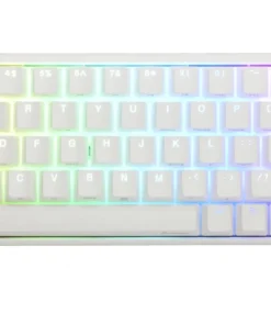 Геймърскa механична клавиатура Ducky One 3 Pure White SF 65% Hotswap Cherry MX Black RGB PBT
