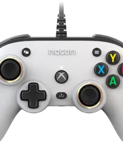 Жичен геймпад Nacon XBox Series Pro Compact White Бял