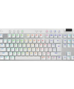 Геймърска механична клавиатура Logitech G Pro X TKL White Lightspeed Tactile