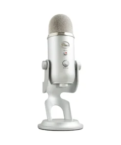 Настолен микрофон Logitech Blue YETI - Silver