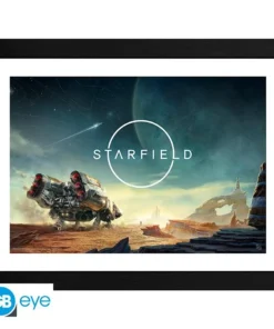 GBEYE STARFIELD - Framed print "Landing" (30x40)