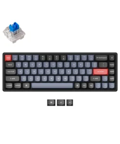 Геймърска Механична клавиатура Keychron K6 Pro 65% K PRO Blue Switch RGB LED Aluminium