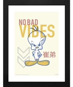 GBEYE LOONEY TUNES - Framed print "Tweety Vibes" (30x40)