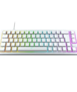 Геймърскa механична клавиатура XTRFY K5 Transperant White 65% Hotswap RGB UK Layout Kailh