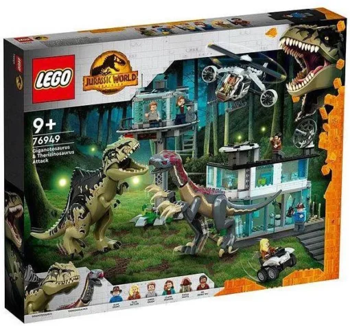 LEGO Jurassic World - T.Rex and Atrociraptor Dinosaur Breakout - 76949