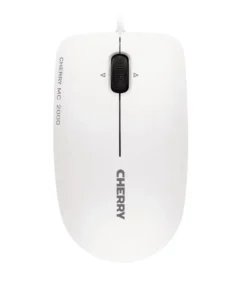 Мишка за компютър с кабел CHERRY MC 2000 1600dpi бяла USB