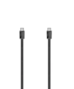 Кабел HAMA USB-C мъжко - USB-C мъжко 0.75 м 480Mb/s USB 2.0 Черен