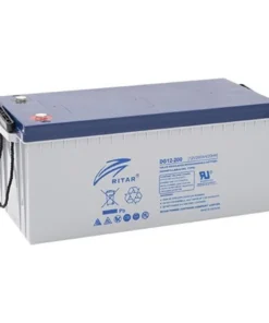 Оловна гелова батерия RITAR (DG12-200) 12V 200Ah 522 /240/ 219 mm F10/M8 За соларни