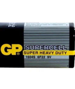 Цинк карбонова батерия GP 6F22 /9V/ Supercell 1604E 1 бр. shrink