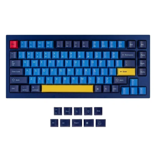 Капачки за механична клавиатура Keychron Beach 92-Keycap Set PBT Dye-Sub US