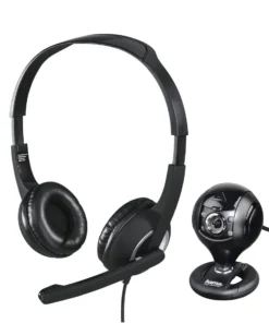 Комплект за стрийминг HAMA HS-P150 Слушалки с микрофон Камера Spy Protect 720P