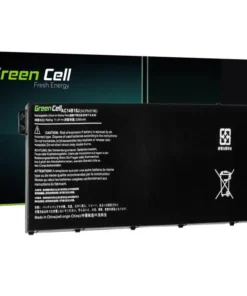 Батерия  за лаптоп GREEN CELL  Acer Aspire E 11 ES1-111M ES1-131 E 15 ES1-512 Chromebook 11 CB3-111 13 CB5-311 AC14B3K 1