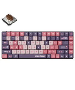 Геймърска механична клавиатура Keychron K3 Pro Black SE QMK/VIA Gateron Low Profile Brown Switch White
