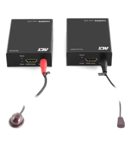 HDMI Extender (усилвател) ACT AC7810 усилва HDMI сигнал до 60 м по UTP