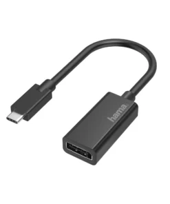 Адаптер HAMA 200314 USB-C мъжко - DisplayPort женско Ultra HD 4K Черен