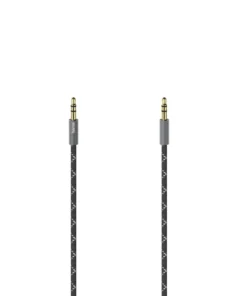 Аудио кабел HAMA 3.5мм жак мъжко - 3.5мм жак мъжко Метал Позлатени конектори